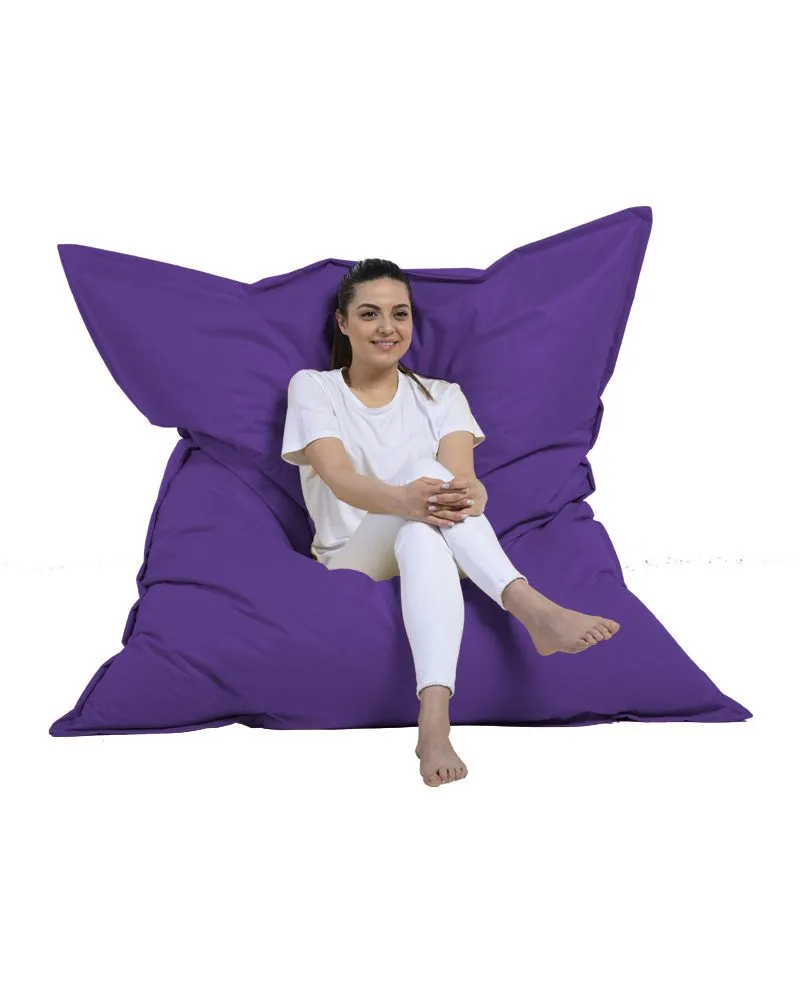 ATELIER DEL SOFA Baštenski lazy bag - jastuk Giant cushion 140x180cm, ljubičasta