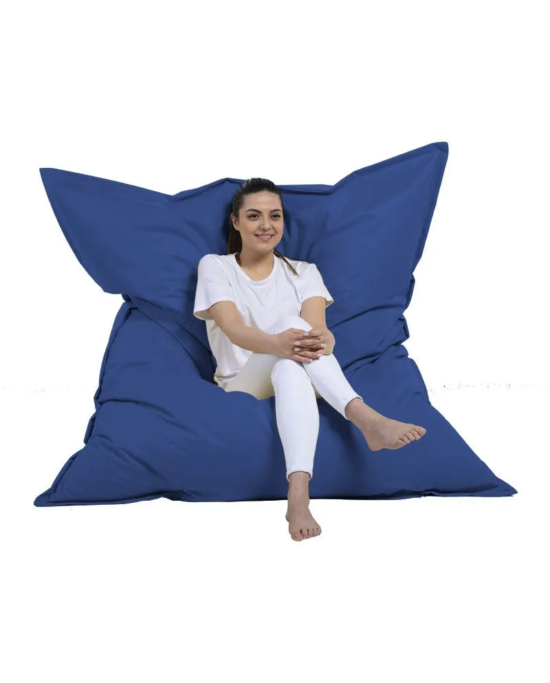 ATELIER DEL SOFA Baštenski lazy bag - jastuk Giant cushion 140x180cm, plava