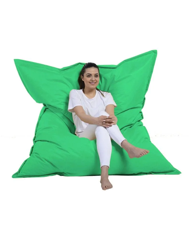 ATELIER DEL SOFA Baštenski lazy bag - jastuk Giant cushion 140x180cm, zelena