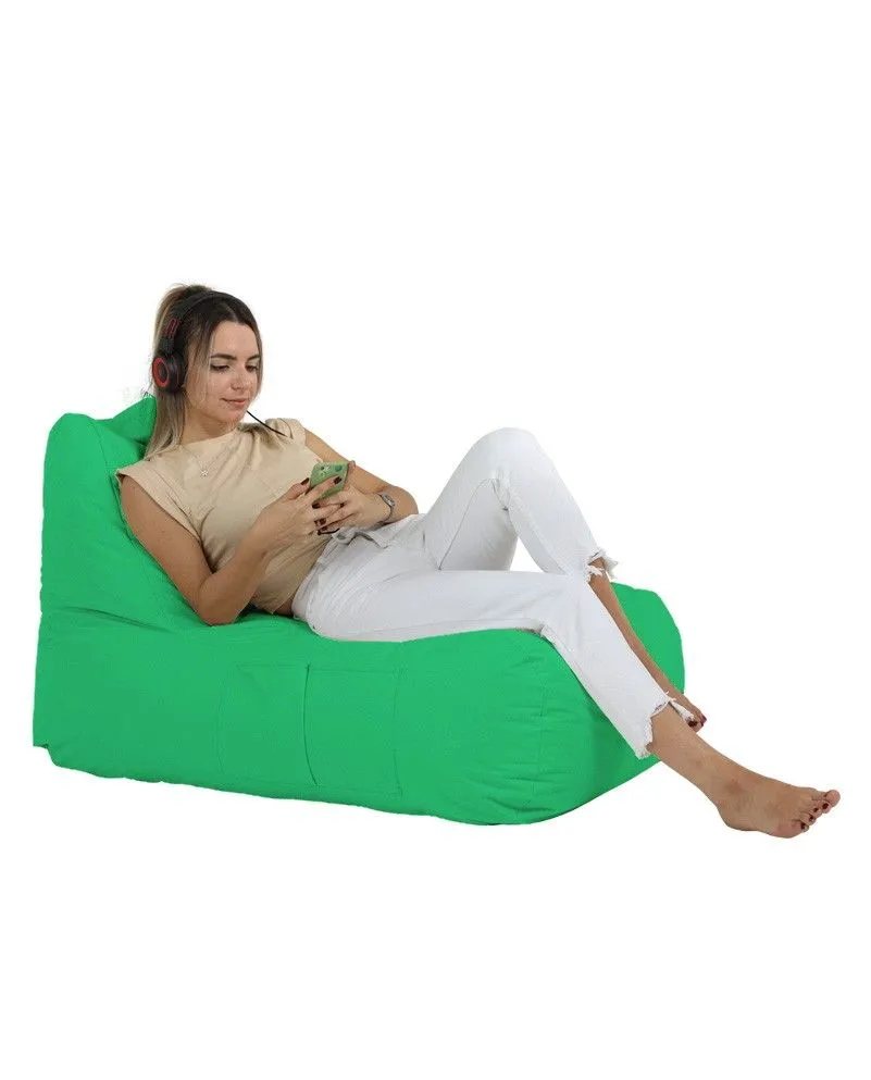 ATELIER DEL SOFA Baštenski lazy bag - ležaljka Trendy, zelena