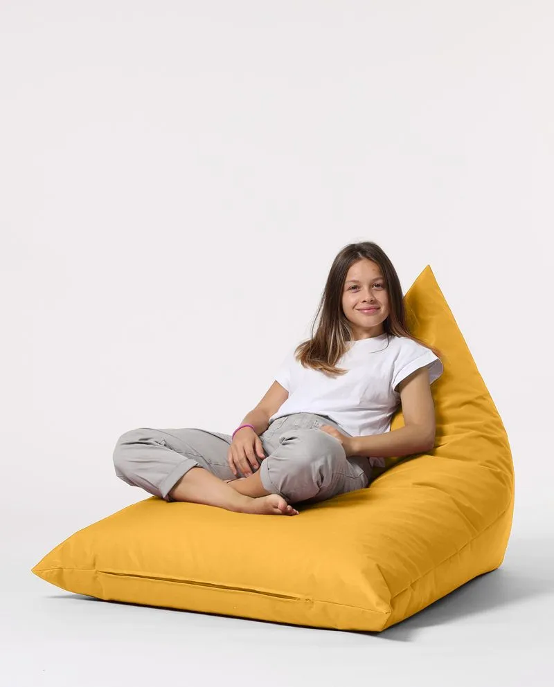 ATELIER DEL SOFA Baštenski lazy bag Pyramid big bed, žuta
