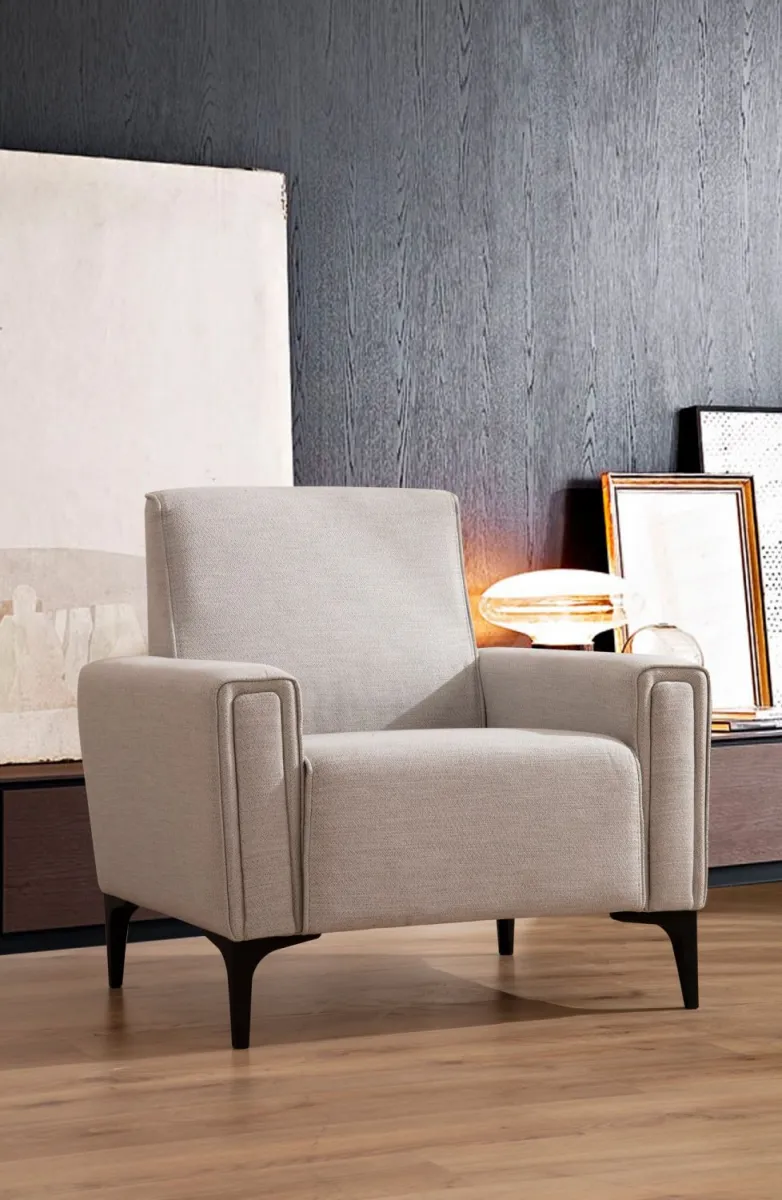 ATELIER DEL SOFA Fotelja Horizon, krem