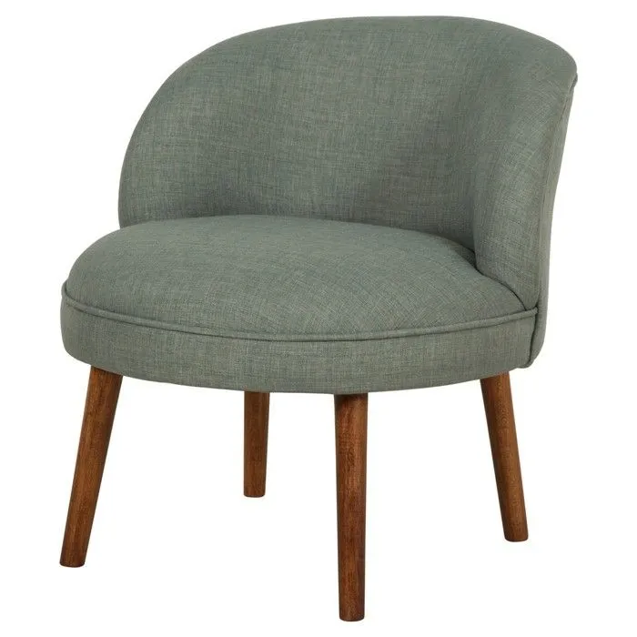 ATELIER DEL SOFA Fotelja Nice, petrolej