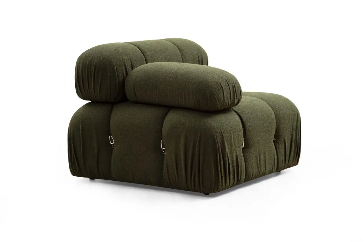 ATELIER DEL SOFA Sofa Bubble L1, zelena