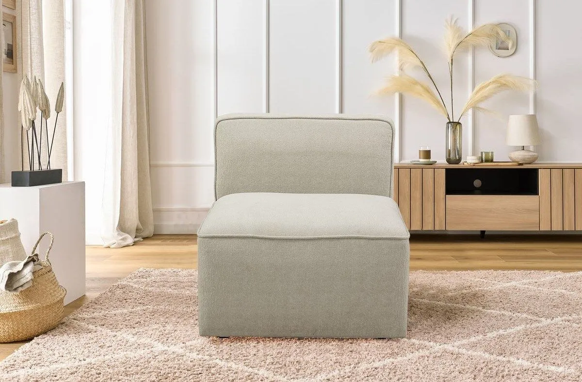 ATELIER DEL SOFA Sofa More M - M1, krem