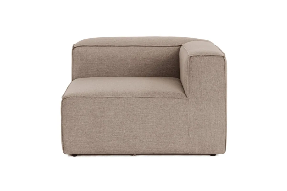 ATELIER DEL SOFA Ugaona sofa Fora 1R, braon
