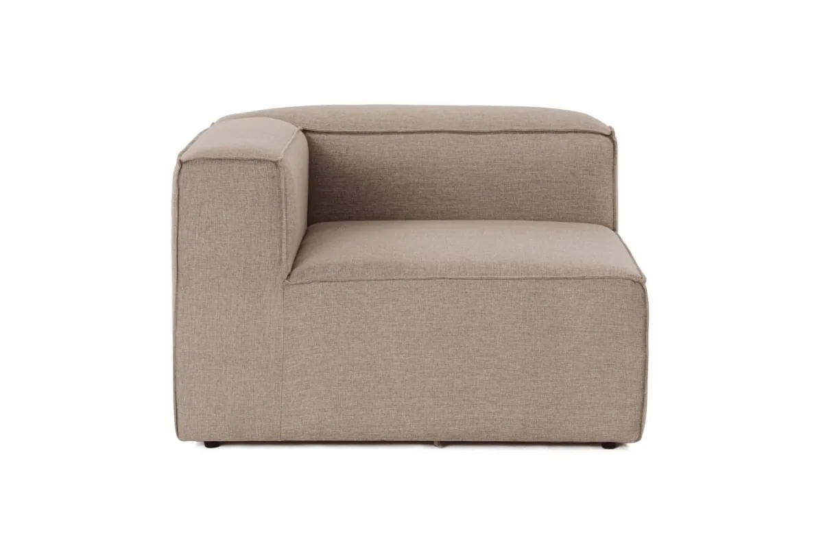 ATELIER DEL SOFA Ugaona sofa Fora L1, braon