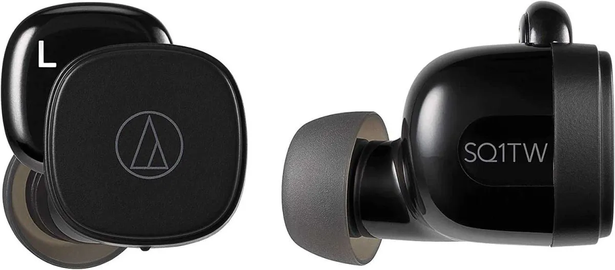 AUDIO-TECHNICA Bežične bubice ATH-SQ1TWBK