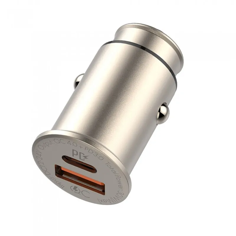 Auto punjač LDNIO C506Q USB i PD+ Type-C na Lightning