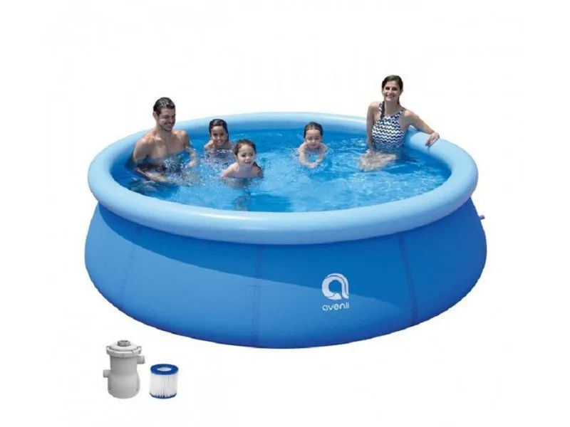 AVENLI Bazen s pumpom 420x84 cm