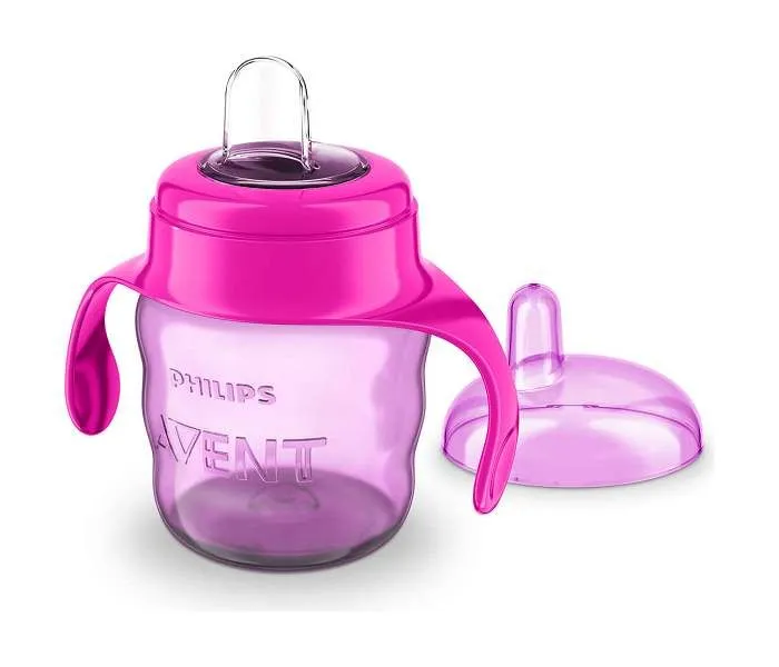 AVENT Šolja Easy Sip 7oz/200 ml 6+M Pink