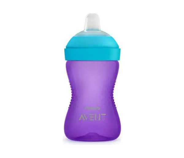 AVENT Šolja sa mekanim kljunom 300 ml - ljubicasta