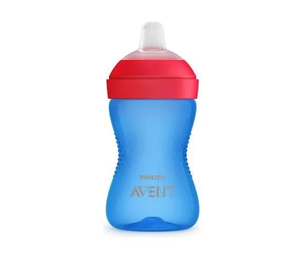 AVENT Šolja sa mekanim kljunom 300 ml - plava