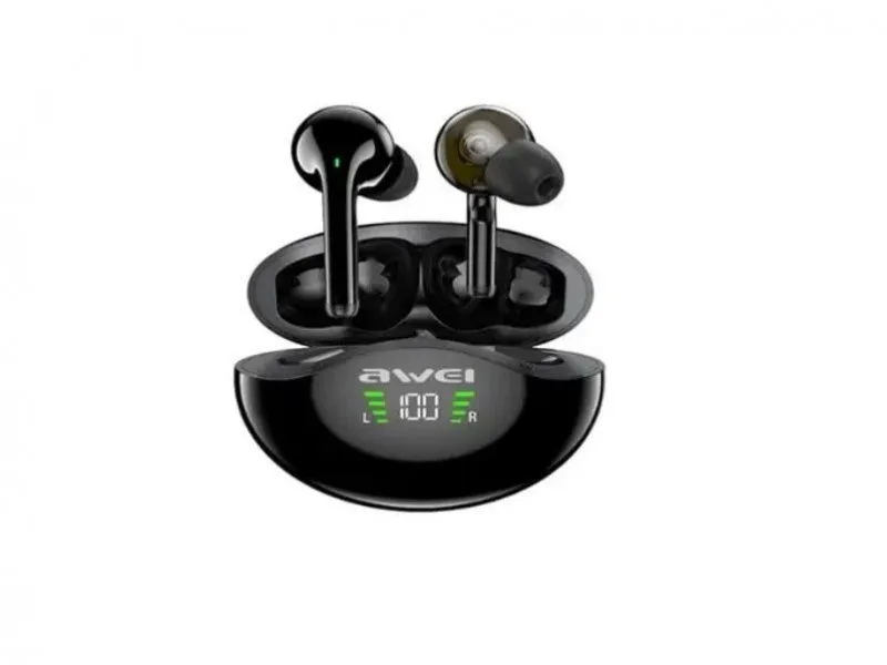 AWEI Bluetooth slušalice T12P NC, crna