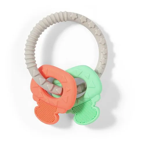BABYONO Glodalica silikonska orto - mint