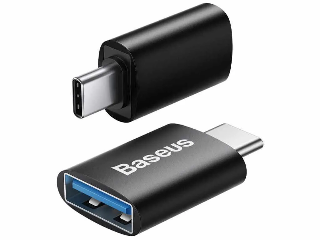 BASEUS Adapter Ingenuity Mini OTG Type-C to USB-A 3.1 crna