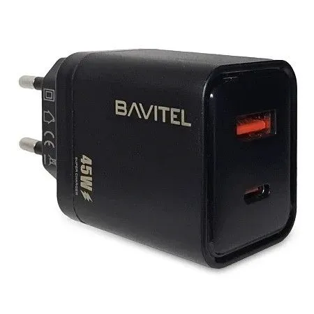 BAVIN Bavitel punjač 45W Usb A+ Type C/ crna