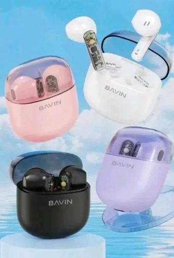 BAVIN Bluetooth slušalice B61, bela
