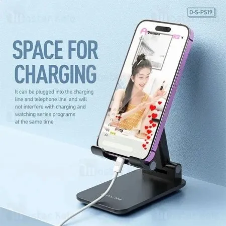 BAVIN Desktop stalak za telefon/ crna