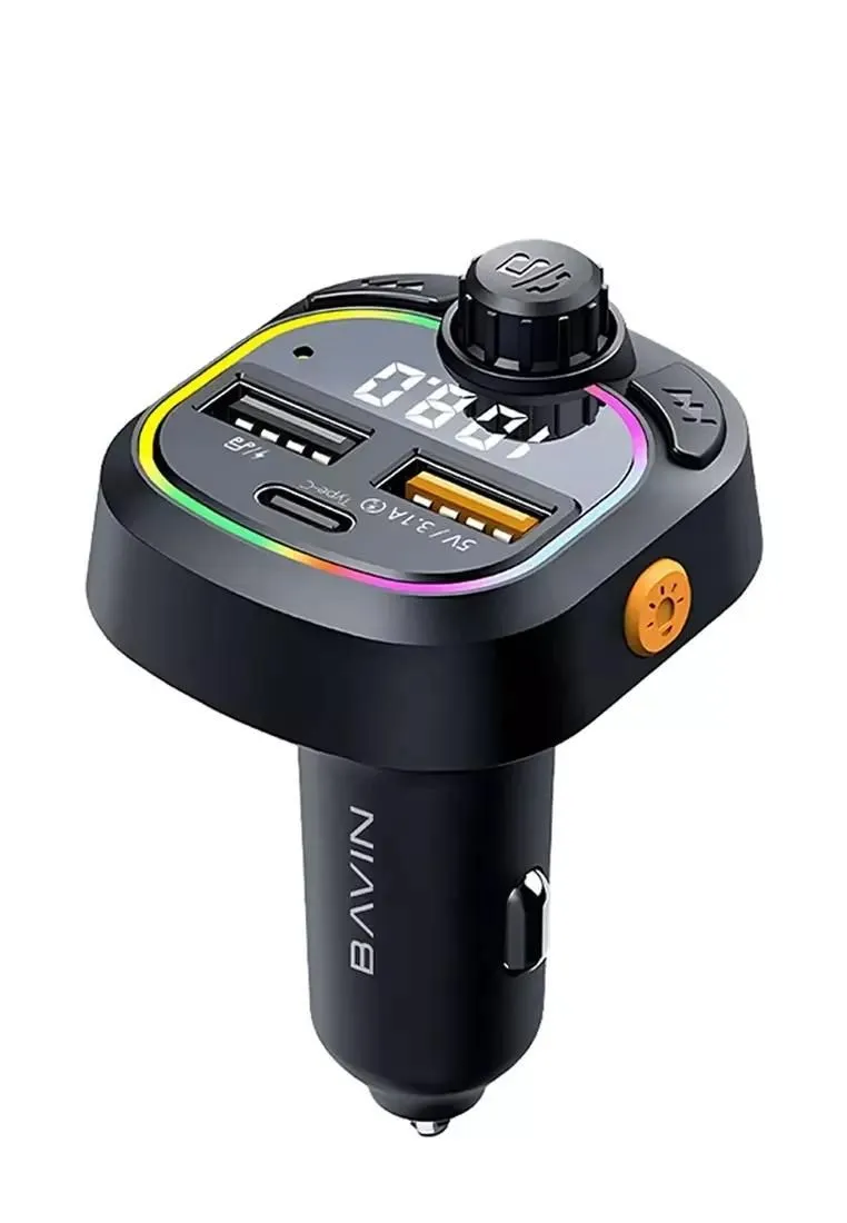 BAVIN FM Transmiter Auto punjač/ RGB ambient
