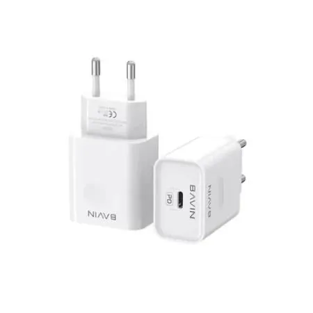 BAVIN punjač PD 25W USB-C bela