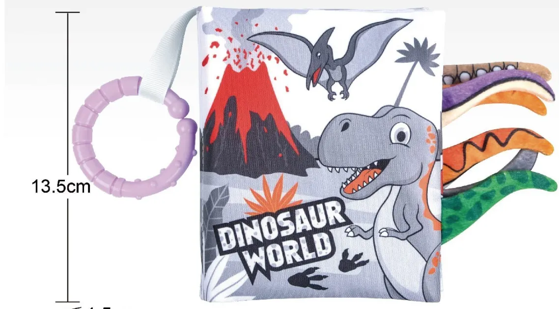 BBO Mekana knjiga - Dinosaur world 13.5x11cm