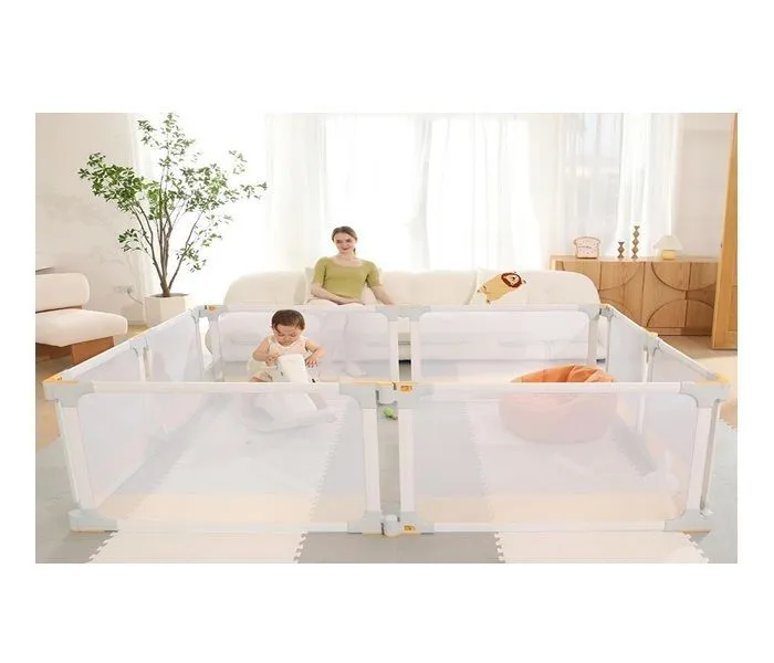 BBO Ogradica za igru 8u1 Fun 2 play 200x200cm siva