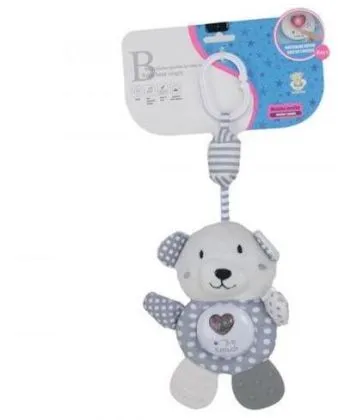 BBO Plišana muzička igračka za bebu Meda