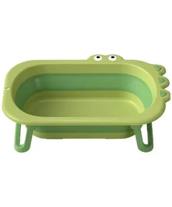 BBO Sklopiva kadica za kupanje Frog/ zelena