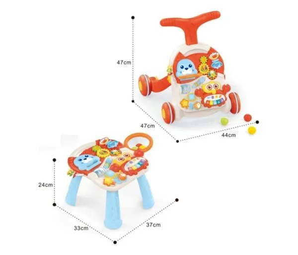 BBO Toys Guralica i sto sa aktivnostima 2u1