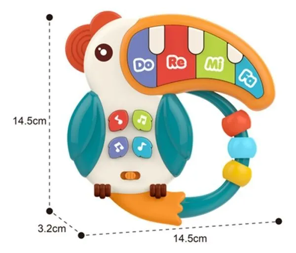BBO  Toys Igračka muzički instrument - Bird 18m+ (HE0532)