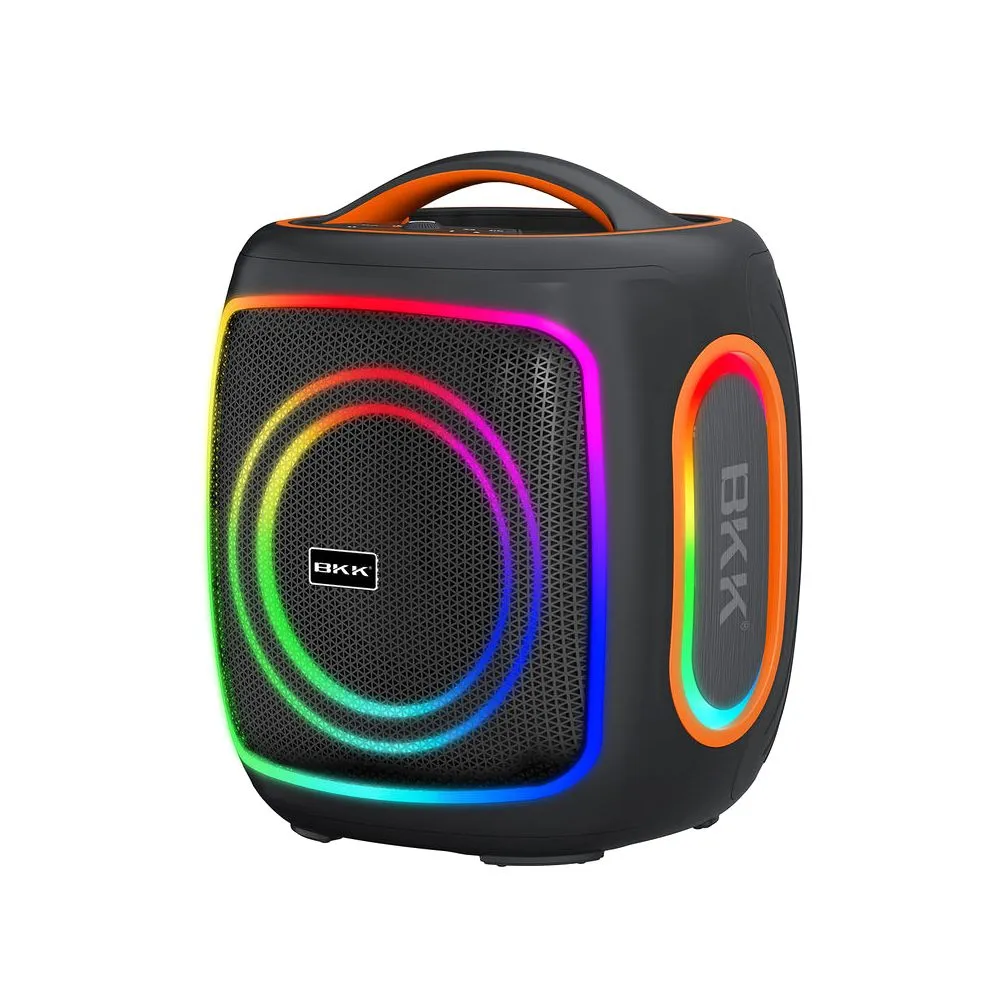 Bežični Bluetooth zvučnik BKK B46A sa dva mikrofona crni