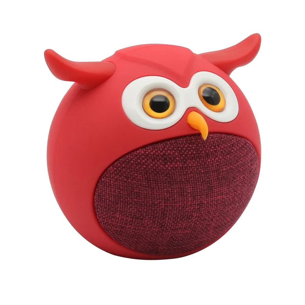 Bežični Bluetooth zvučnik TWS Sova/ crvena