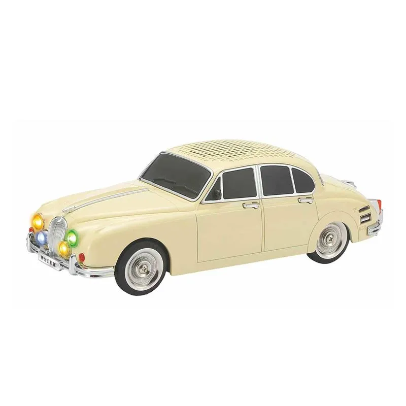 Bežični Bluetooth zvučnik WS-596 auto, bež