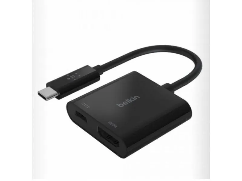 BELKIN Adapter USB-C na HDMI + Charge Adapter, crna