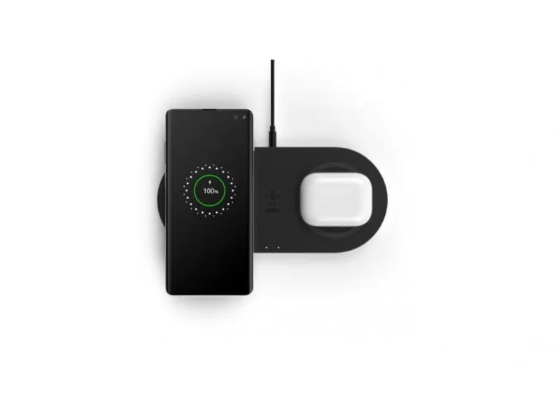 BELKIN Punjač BOOST_CHARGE Dual Bežični punjač/ crna
