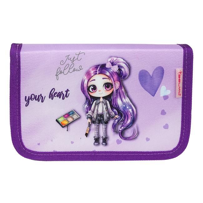 BELMILL Pernica flip 335-72 Purple hair girl