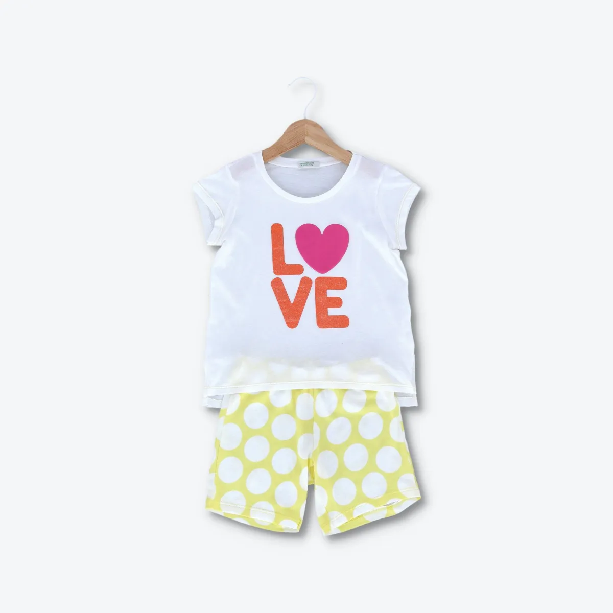 BENETTON Komplet majica i šorc 3Q220P1ZT-101