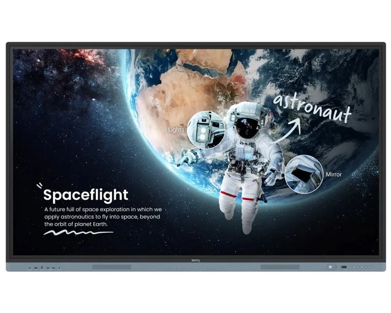 BENQ Interaktivni ekran RM7504, 4K UHD, 75”