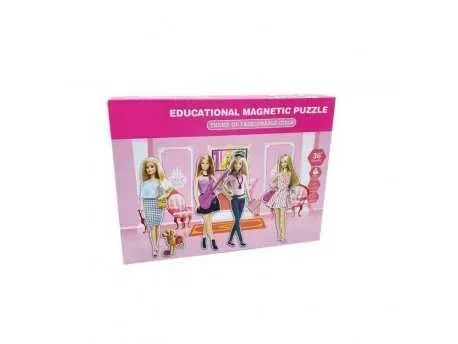BEST LUCK Magnet Puzzle Barbie