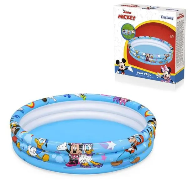 BESTWAY Dečiji bazen mickey mouse i drugari 140l 122*25