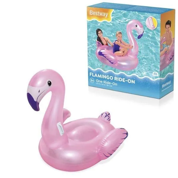 BESTWAY Dušek Flamingo 127x127cm