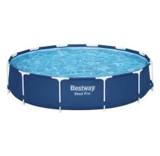 BESTWAY Okrugli bazen sa metalnom konstrukcijom i filter pumpom 366x76cm Steel Pro