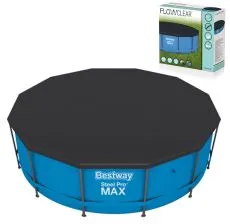 BESTWAY Prekrivač za bazen 366cm, crna