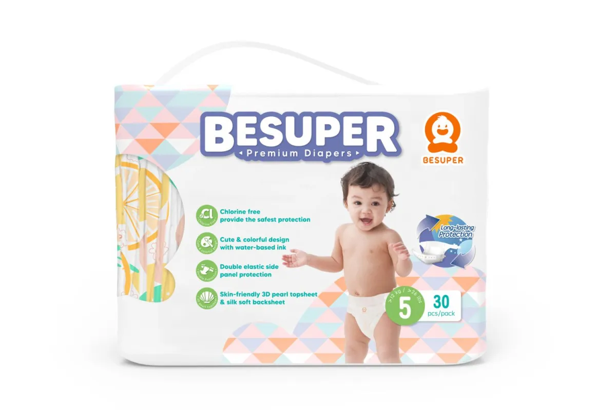 BESUPER Premium Pelene 5 (XL, 12+ kg) 30 kom