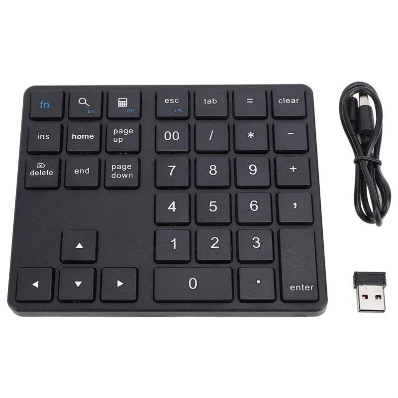 Bezicna numericka tastatura BT-K35 crna
