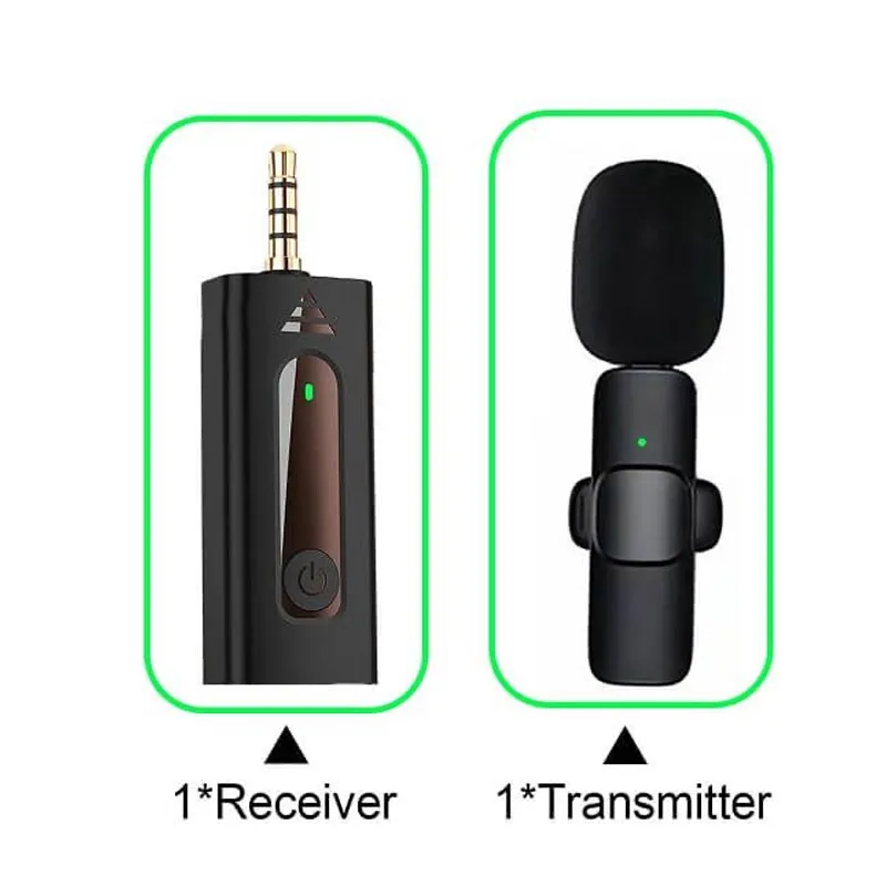 Bezicni mikrofon Lavalier za mobilni telefon K35 3.5mm