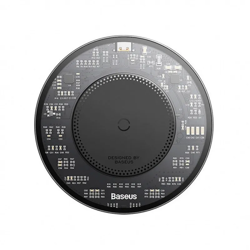 Bezicni punjač Baseus Baseus Simple 2 15W Cluster Cable Type-C To Type-C 24W 12V/2A crni