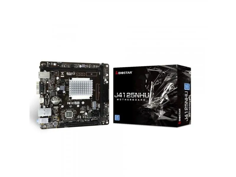 BIOSTAR J4125NHU HDMI/VGA/M.2 Mini ITX