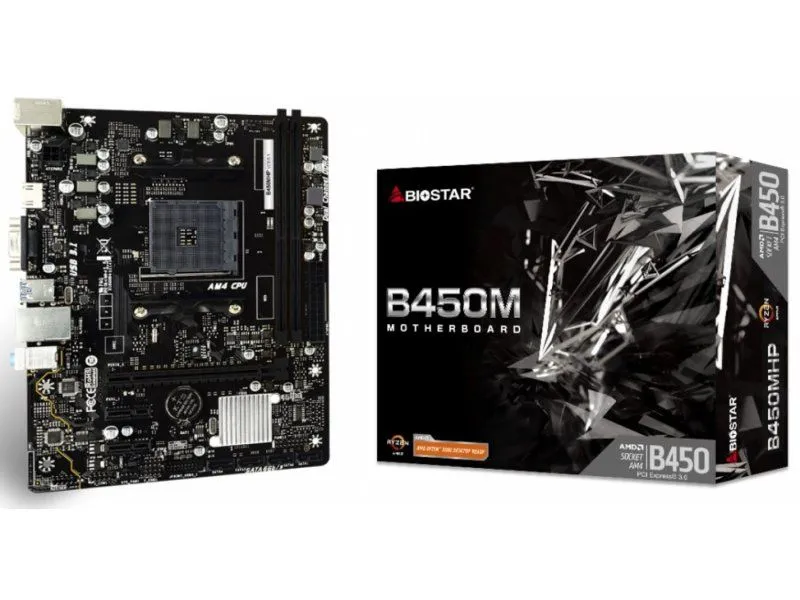 BIOSTAR Matična ploča B450MHP AM4/ 2 x DDR4/ HDMI/ VGA